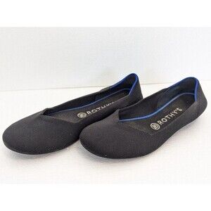 Rothy's Black Knit Ballet Flats - Slip-On Comfort